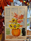 Handpainted Cards by Lucy De Sousa
