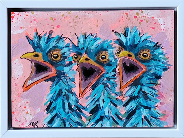 Squawk About It - Original art by Melissa Kingscott