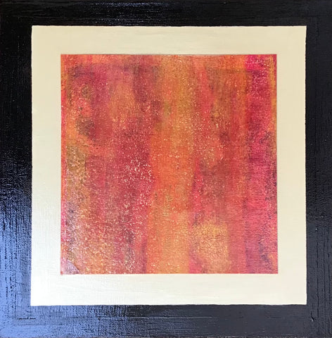 Golden Sunset - original painting by Leslie Welfare