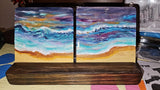 Gord Downie's Final Wave original painting by Lucy De Sousa