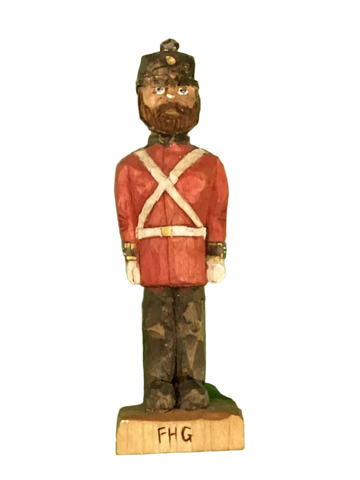 Fort Henry Guard Wood Soldier Carving