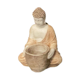 Handcast Concrete Thai Buddha Cacti Planter