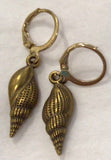 Nautical Themed Bronze Earrings by Rebecca Coutlee