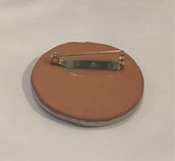 Ceramic Brooch by Peggy