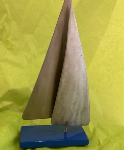 Sailboat on Base D by Ron Wettlaufer