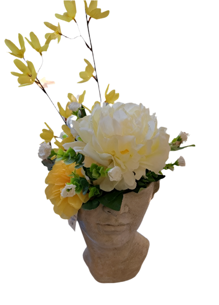 David - Sculptural Table Top Planter by Concrete Design Studio
