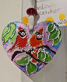 3 inch Suncatchers handpainted by Lucy De Sousa