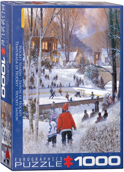 Hockey Season by Douglas R Laird 1000-Piece Puzzle