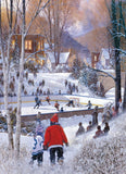 Hockey Season by Douglas R Laird 1000-Piece Puzzle