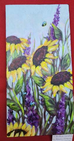 A Perfect Landing - Original by Rebecca McKelvie