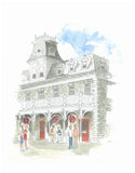 Tir Nan Og at Prince George Hotel Print by Richard Armstrong