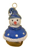 Jingle bell snowman ornament