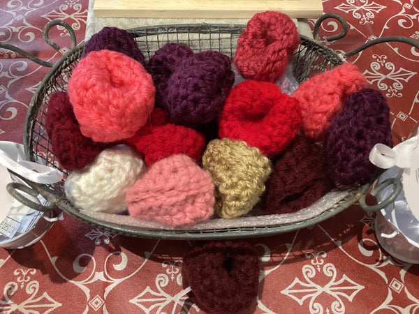 Crochet My Heart Fortune Cookie Valentines - Martello Alley