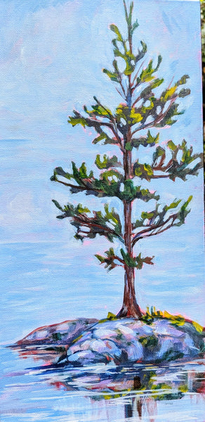 Not an Island - Original by Rebecca McKelvie