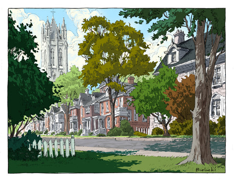 St. Mary’s Cathedral - Day by Piotr Bielicki
