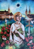 Assorted 12 x 16 Silk Prints by Susie Komza