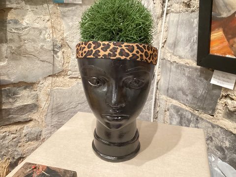 Kaylania Caribbean Lady Head Planter - Martello Alley