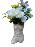 Small Venus Torso Table Top Planter