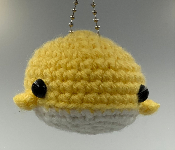 Crochet Little Whale Keychain