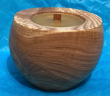 Akwood Wooden Crafts medium candle