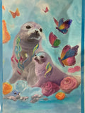 Handpainted large greeting cards by Elaine Burke