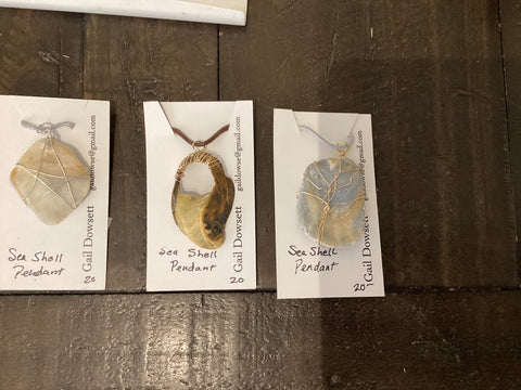 Sea Shell Pendant (various)