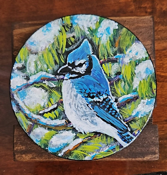Various Tile Coaster original art by Lucy De Sousa
