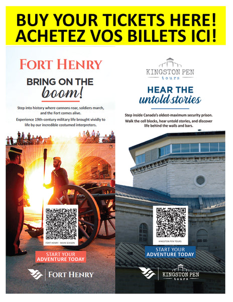 Fort Henry & Kingston Penitentiary Tour Promotional Materials