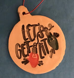 Christmas Ornaments by Wheel Works