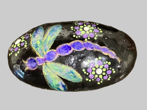 Painted Rock - Dragonfly RCK046