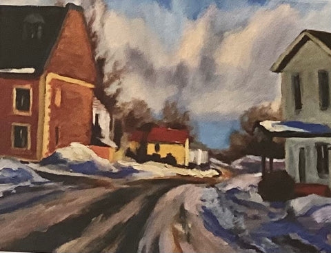 Card of Rideau Street Winter