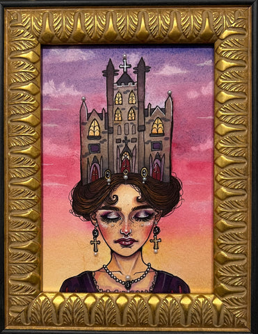 St. Mary's - original painting by Kyla Mayne