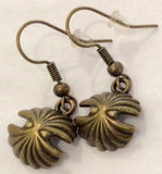 Nautical Themed Bronze Earrings by Rebecca Coutlee