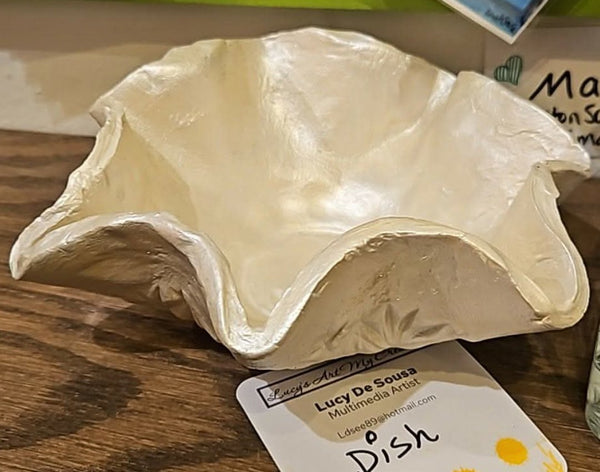 Pearl shell Clay Bowl Original by Lucy De Sousa