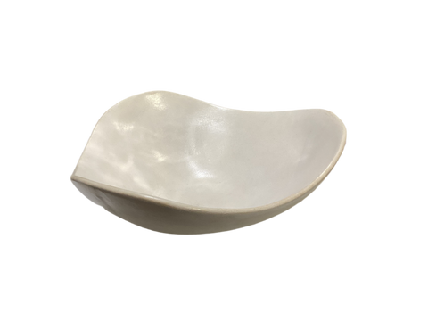 Large 3 Sided Concrete Wave Bowl #14