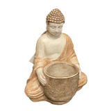 Handcast Concrete Thai Buddha Cacti Planter