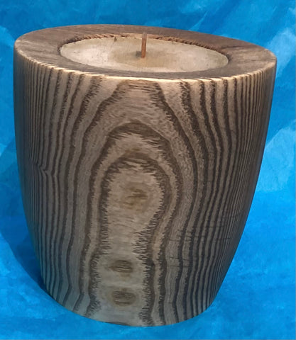 Akwood Wooden Crafts large candle