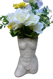 Small Venus Torso Table Top Planter