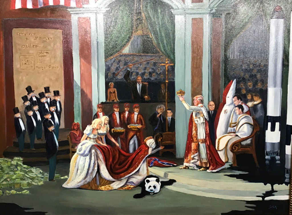 The Coronation of Donald Trump – Martello Alley