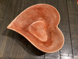 Small Heart-Shaped Concrete Bowl