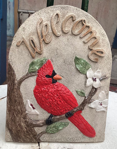 Cardinal Welcome Wall Tile