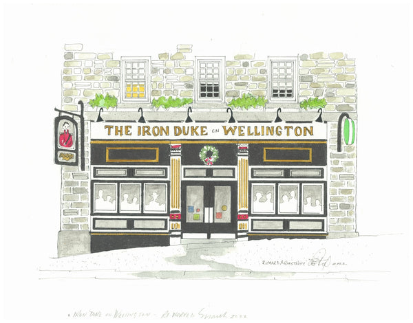 Iron Duke on Wellington Small Card by Richard Armstrong