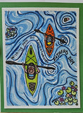 Handpainted Cards by Lucy