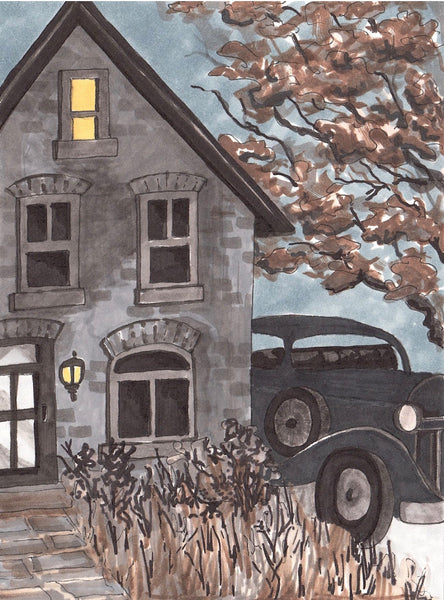 Ghosts of Martello Alley - Neil’s Shop image of the Little Book by Everdello
