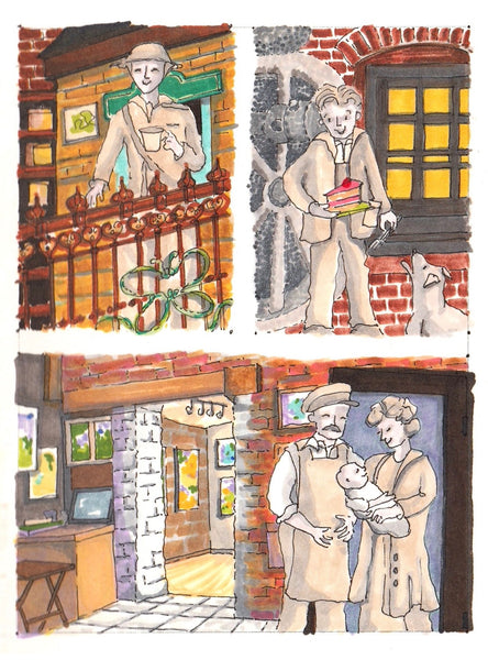 Ghosts of Martello Alley - Vignettes image of the Little Book by Everdello