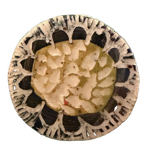 Ceramic Brooch by Yolande