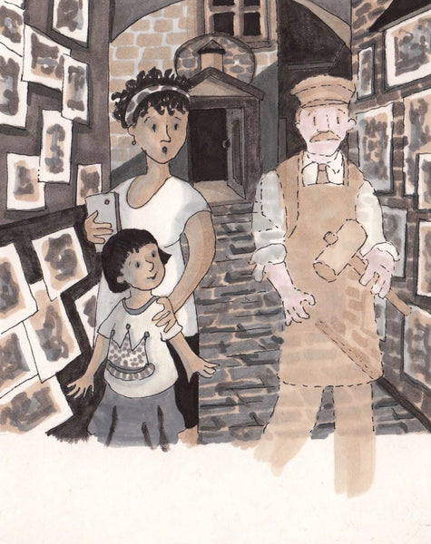 Ghosts of Martello Alley - Cover image of the Little Book by Everdello