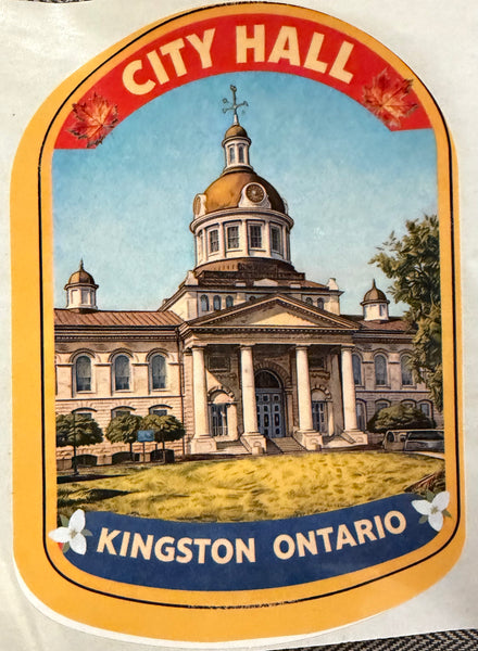 Sticker of Kingston City Hall