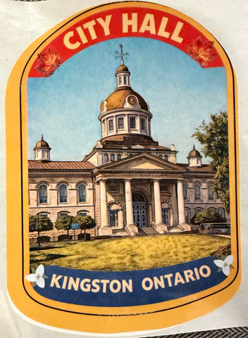 Sticker of Kingston City Hall