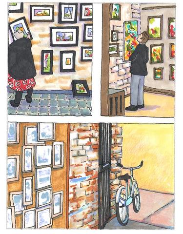 The Martello Alley Story - Vignettes image from the Little Book by Everdello (Joanne Stanbridge)